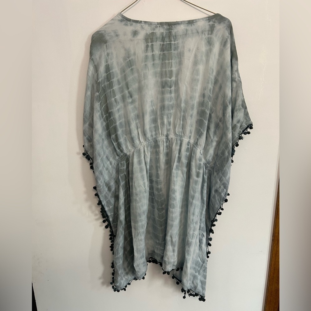 Tie Dye Beach Women’s Cover Up Top - Picture 2 of 10